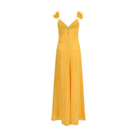 Forte_Forte Orange Viscose Casual Dress