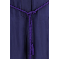 Giorgio Armani Blue Viscose Jumpsuit