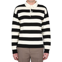 Gucci White Cotton Polo Shirt