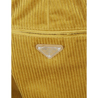 Prada Bicolor Cotton Casual Pants