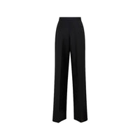 Prada Black Mohair Casual Pants