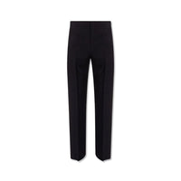 Salvatore Ferragamo Blue Cotton Casual Pants