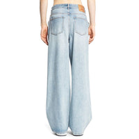 Valentino Blue Cotton Jeans Denim