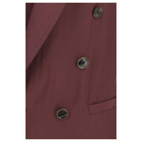 Saint Laurent Purple Silk Blazer