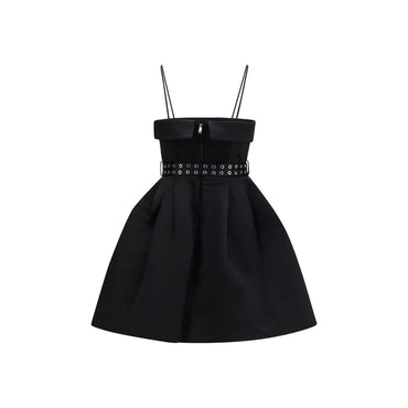 Ganni Black Polyester Casual Dress