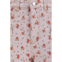 Ganni Multicolor Cotton Casual Pants