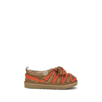 UGG Multicolor Suede Leather Strap-On Sandals