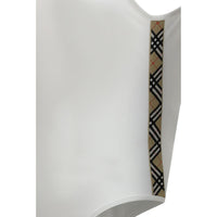 Burberry White Polyamide One-Piece Swimsuit