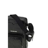 Balenciaga Black Lamb Ovis Aries Aries Shoulder Bag