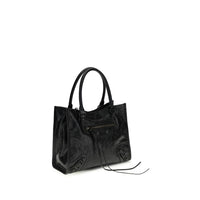 Balenciaga Black Lamb Ovis Aries Aries Shoulder Bag