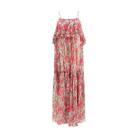 Chloé Multicolor Silk Casual Dress
