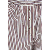 Brunello Cucinelli Multicolor Cotton Bermuda Shorts