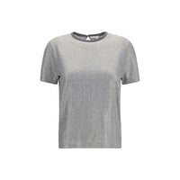 Brunello Cucinelli Multicolor Linen T-Shirt