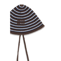 Miu Miu Brown Cotton Sunhat
