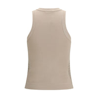 Brunello Cucinelli Beige Cotton T-Shirt