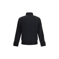 Palm Angels Black Polyester Sweatshirt