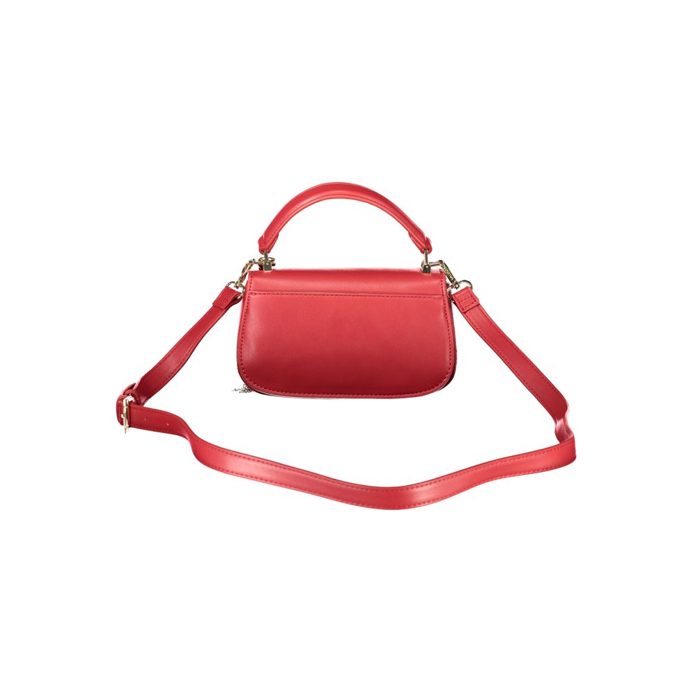 Valentino Red Polyethylene Handbag