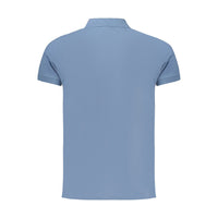 Norway 1963 Azzurro Cotton Mens Polo