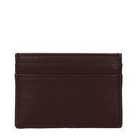 Versace Brown Leather Cardholder