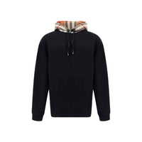 Burberry Black Cotton Sweatshirt