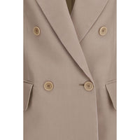 Max Mara Beige Silk Clothing