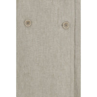 Max Mara Brown Linen Trench Coat