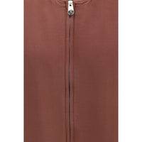 Versace Bordeaux Silk Bomber