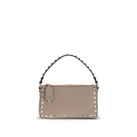 Valentino Garavani Pink Calf Leather Bos Taurus Shoulder Bag