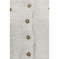 Balmain White Polyamide Cardigan