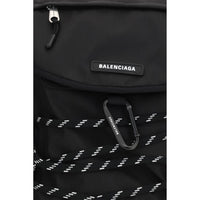 Balenciaga Black Nylon Shoulder Bag