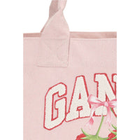 Ganni Multicolor Cotton Shoulder Bag
