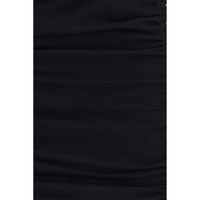 PINKO Black Cotton Casual Dress