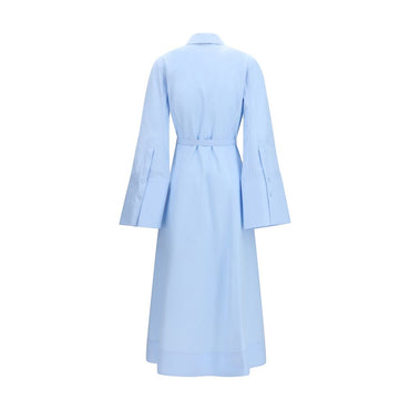 Gabriela Hearst Blue Cotton Casual Dress