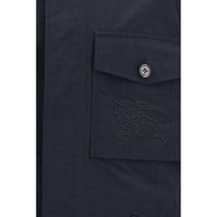 Burberry Blue Polyamide Coat
