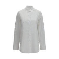 Ermanno Scervino White Cotton Dress Shirt