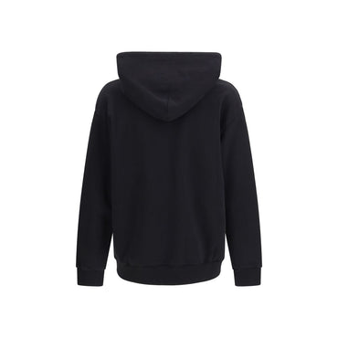 MM6 Black Cotton Sweatshirt