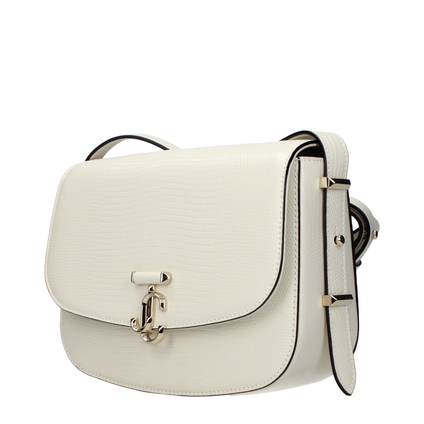 Jimmy Choo Blue Leather Crossbody Bag