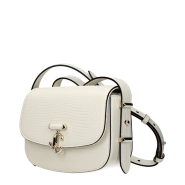 Jimmy Choo Blue Leather Shoulder Bag