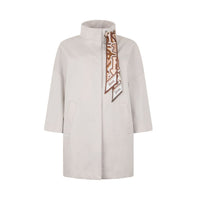 Herno White Cotton Coat