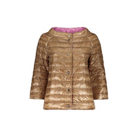 Herno Brown Polyamide Coat