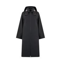 Herno Black Polyester Coat