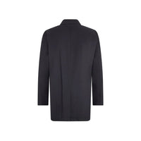Herno Black Cotton Coat