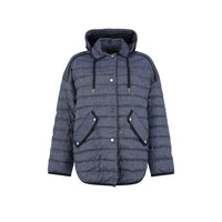Herno Blue Cotton Jackets And Coat