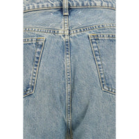 Maison Margiela Blue Cotton Straight-Leg Jeans