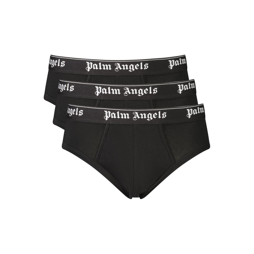 Palm Angels Black Cotton Menswear