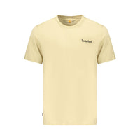 Timberland Beige Cotton Men's T-Shirt