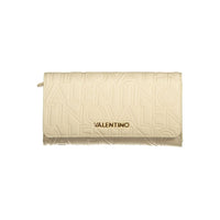 Valentino Beige Polyurethane Women's Wallet