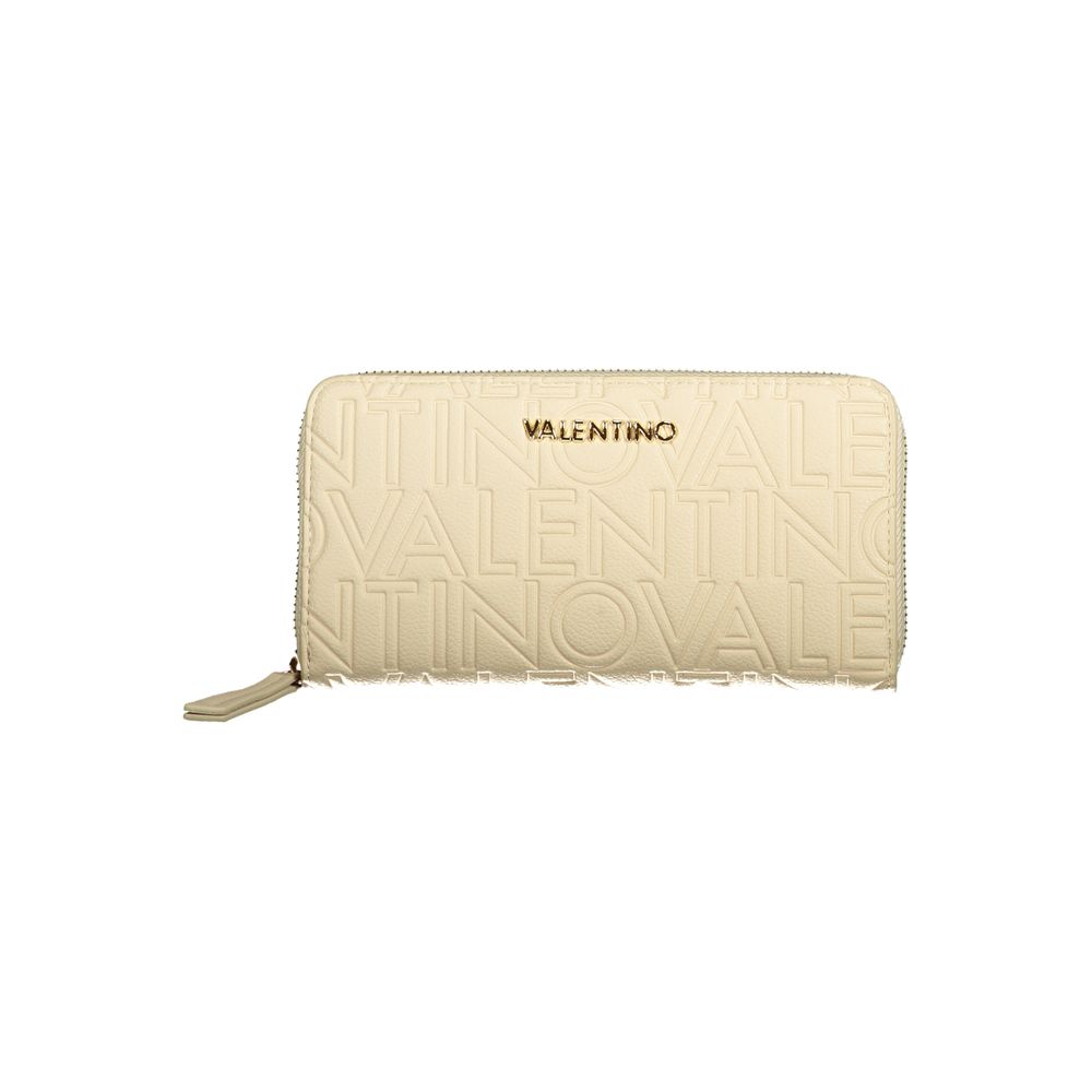 Valentino Beige Polyethylene Wallet