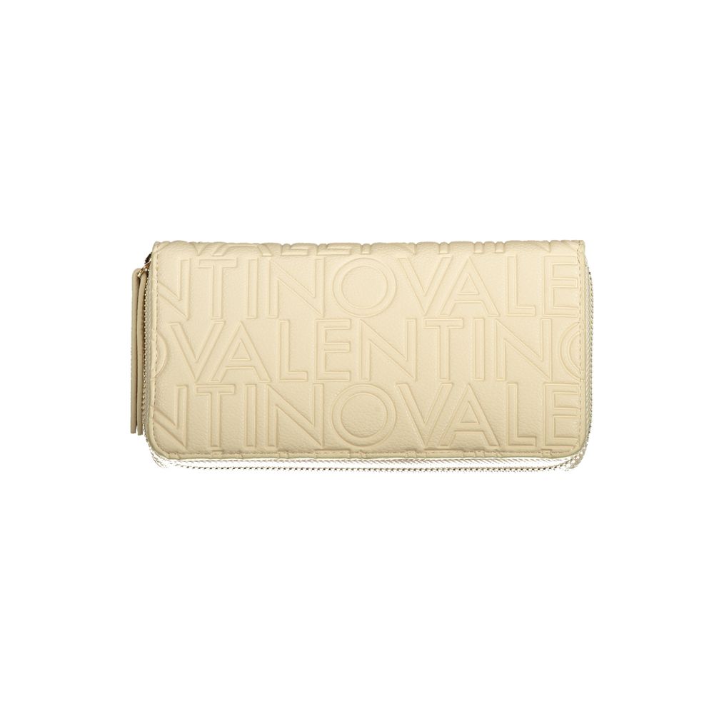 Valentino Beige Polyethylene Wallet