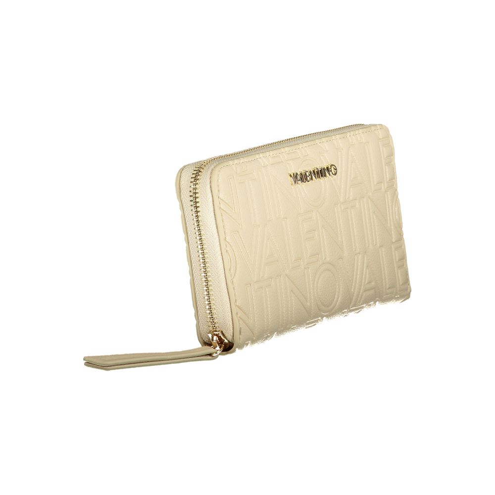 Valentino Beige Polyethylene Wallet